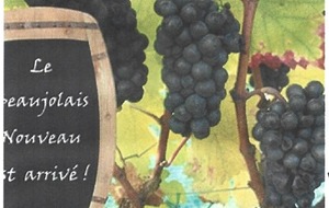 Soirée dégustation du Beaujolais nouveau